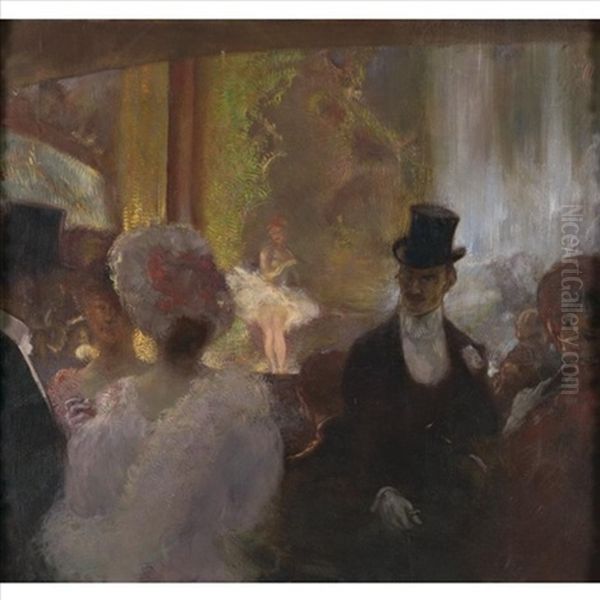 Sans Titre Oil Painting by Gaston La Touche