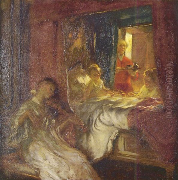 Le Jeune Roi Oil Painting by Gaston La Touche