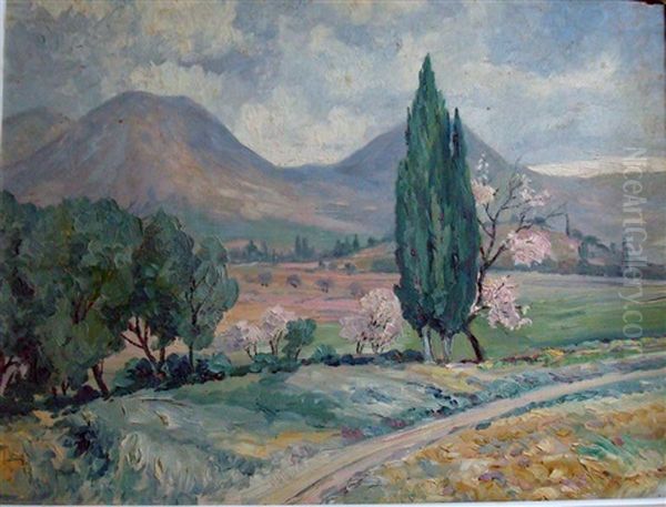 Valreas, Vaucluse Oil Painting by Louis Labro-Font