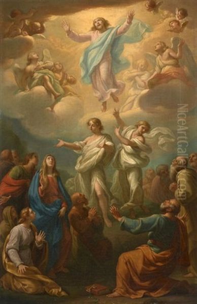 L'ascension Oil Painting by Pietro Labruzzi