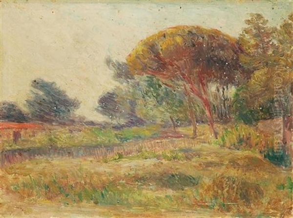 Landscape Oil Painting by Joseph Vital Lacaze