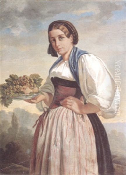 Bernertracht Oil Painting by Pierre Lacaze