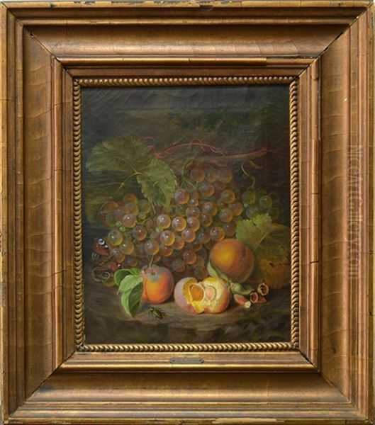 Still Life With Fruit Oil Painting by Andreas Lach