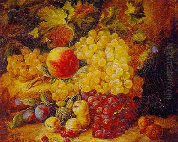 Still Life With Fruit Oil Painting by Andreas Lach