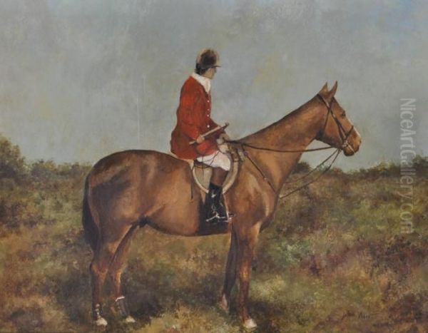 The Quorn Hunt Oil Painting by John Beer