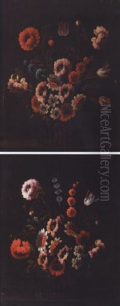 Bouquet De Fleurs Oil Painting by Gabriel de LaCorte