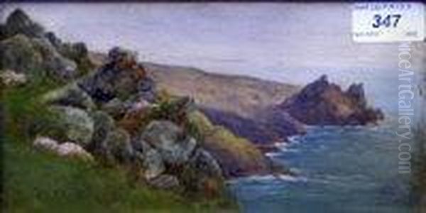 Pennance Point Oil Painting by Sidney James Beer