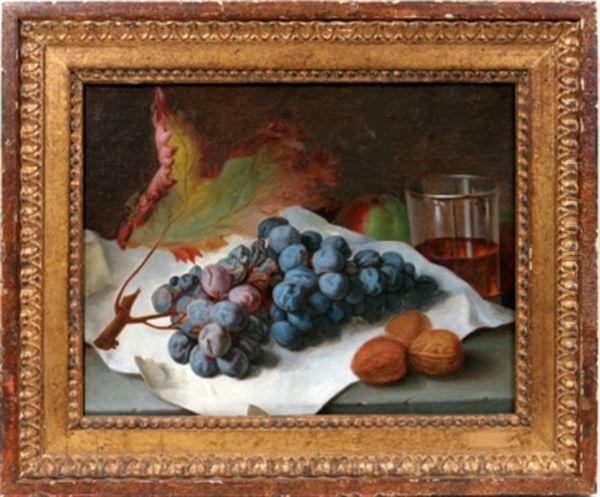 Still Life Of Fruit Oil Painting by Paul Lacroix