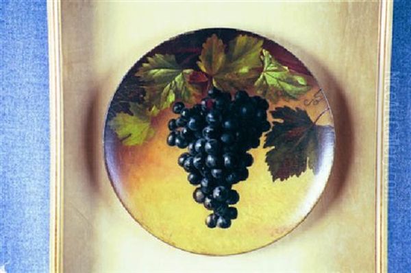 Hanging Grapes Oil Painting by Paul Lacroix