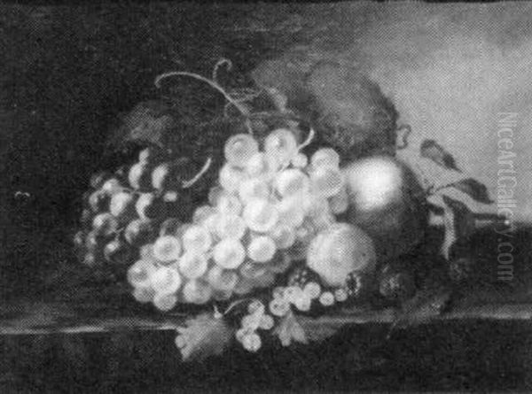 Still Life Of Fruit by Paul Lacroix