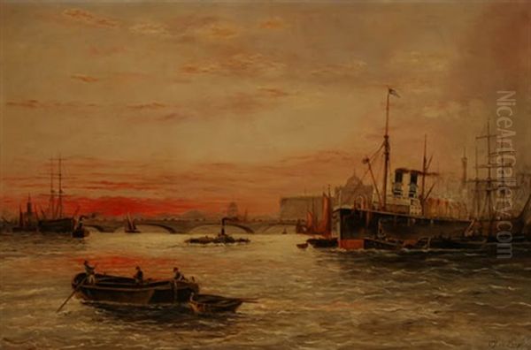 Pool Of London by Charles John de Lacy