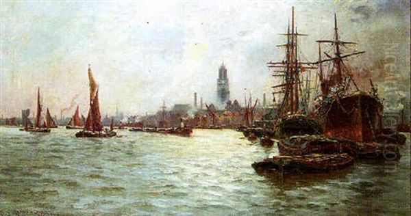 Limehouse Reach by Charles John de Lacy