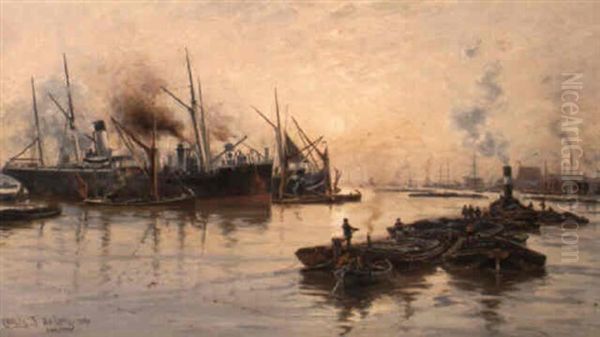 Charlton Oil Painting by Charles John de Lacy