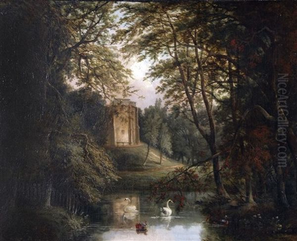 Red Mount, Kings Lynn Oil Painting by Henry Ladbrooke