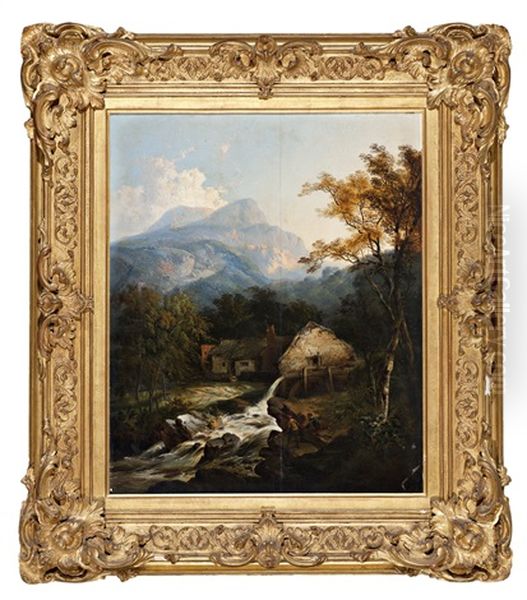 Paisaje De Alta Montana Oil Painting by John Berney Ladbrooke