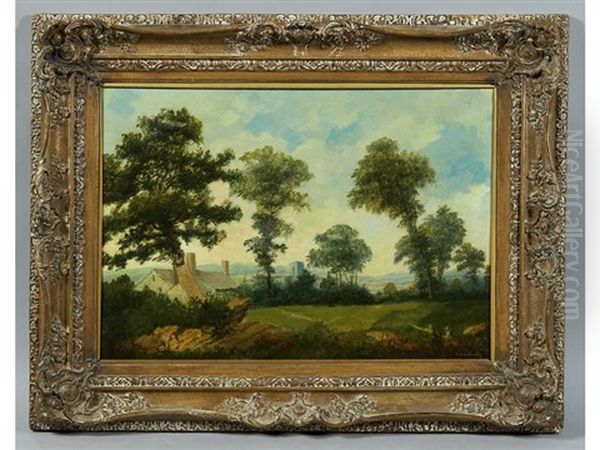 Landscape Oil Painting by John Berney Ladbrooke