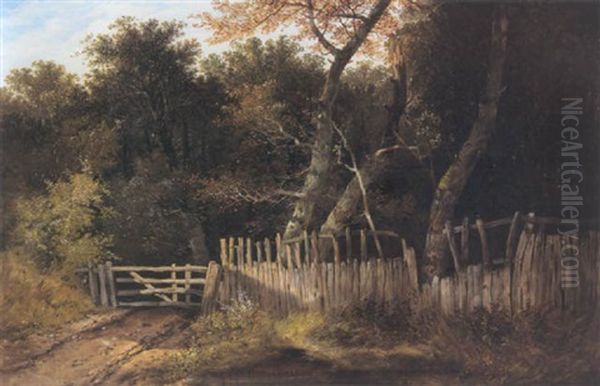 Kimberly Park, Norfolk Oil Painting by John Berney Ladbrooke