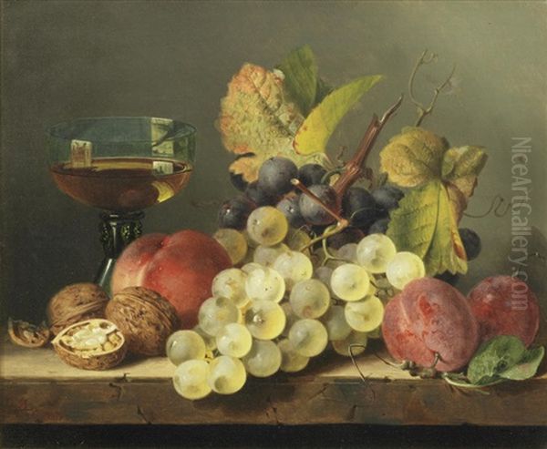 Fruit & Still Life Oil Painting by Edward Ladell