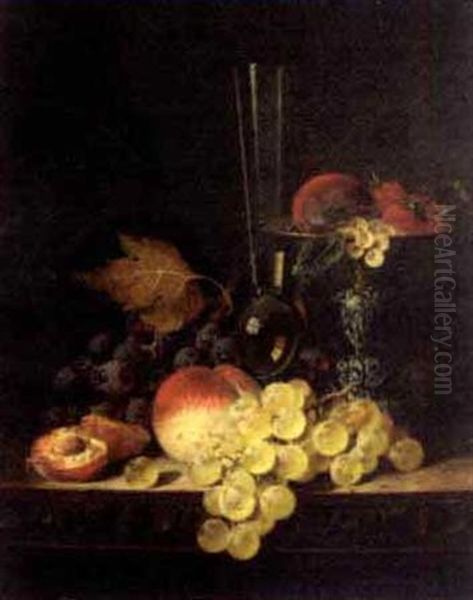 Fruits Of Summer Oil Painting by Edward Ladell