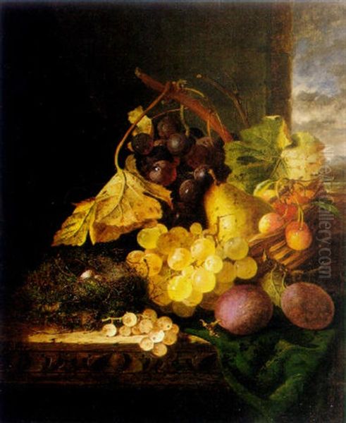 Nature's Bounty Oil Painting by Edward Ladell