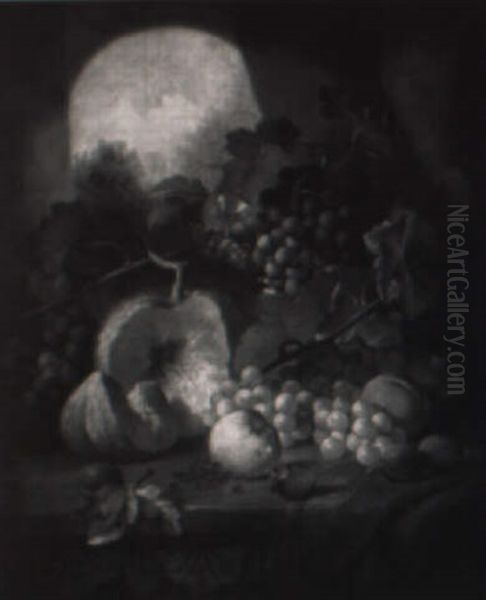 Fruit Still Life Oil Painting by Edward Ladell