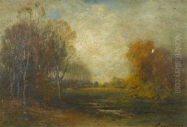 Evening, Early Spring Oil Painting by Alexander Theobald Van Laer