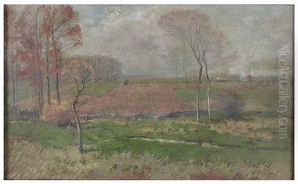 Early Spring (new Jersey) Oil Painting by Alexander Theobald Van Laer