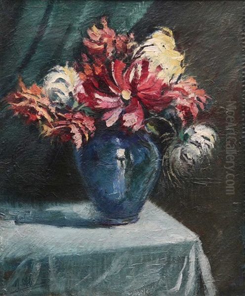 Still Life Oil Painting by Mehmet Ali Laga