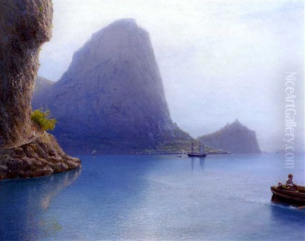 Maisema Krimilta (from The Crimea) Oil Painting by Lev Felixovich Lagorio