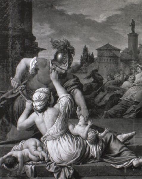 Le Massacre Des Innocents by Louis Jean Francois Lagrenee