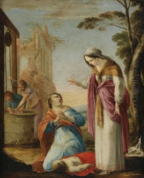 Le Miracle De Sainte Elisabeth De Hongrie by Laurent de (LaHyre) LaHire