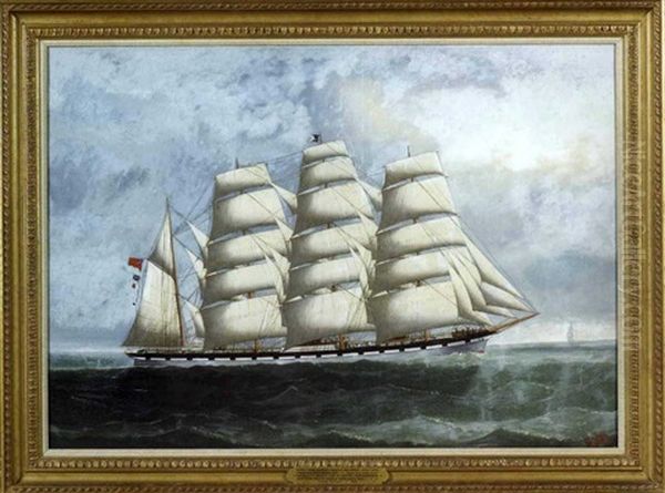 The British Four-masted Barque 