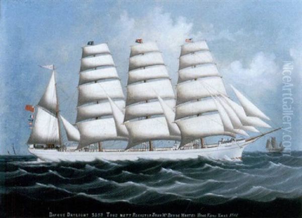 Portrait Of The British Barque 