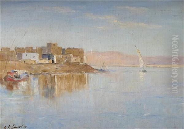 Ballianah On The Nile Oil Painting by William James Laidlay