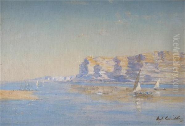 View Of Karnak From The Nile Oil Painting by William James Laidlay