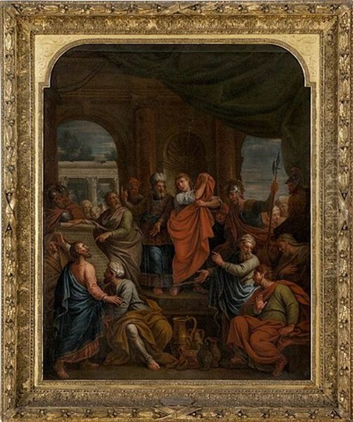 Religious Depiction Oil Painting by Gerard de Lairesse