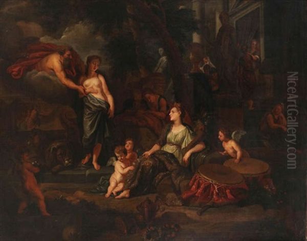 Cybele Avec Clef Et Corne D'abondance Oil Painting by Gerard de Lairesse