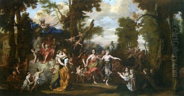 Le Parnasse Oil Painting by Gerard de Lairesse