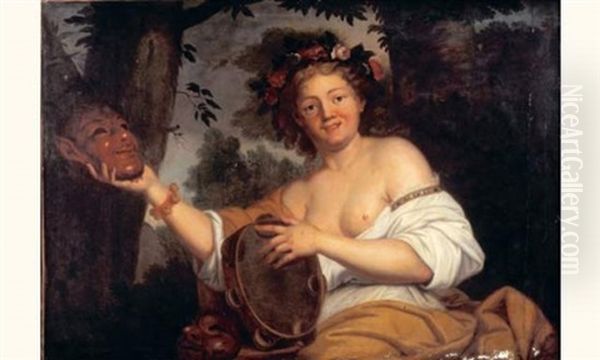 Allegorie De La Comedie Oil Painting by Gerard de Lairesse