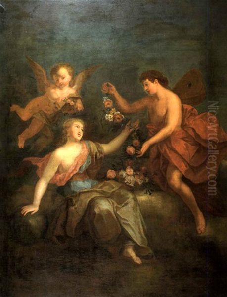 Allegorie Du Printemps Oil Painting by Gerard de Lairesse