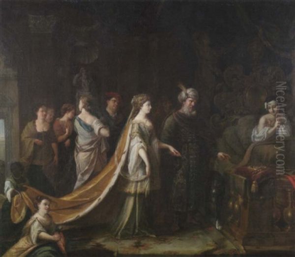 Antiochus Und Stratonice Oil Painting by Gerard de Lairesse