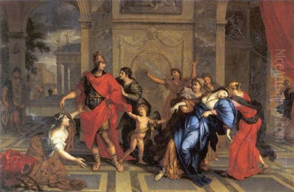 Titus Se Separe De Berenice Oil Painting by Gerard de Lairesse