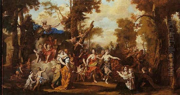 Le Parnasse Oil Painting by Gerard de Lairesse