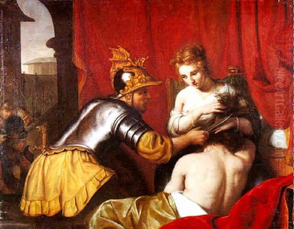 Samson Et Dalila Oil Painting by Gerard de Lairesse