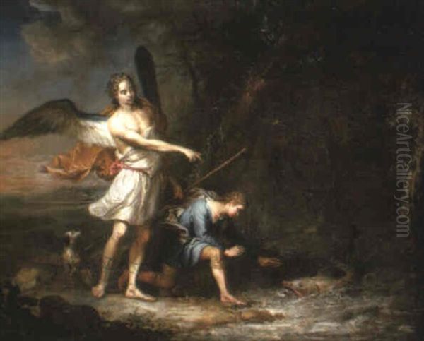 Tobias And The Angel Oil Painting by Gerard de Lairesse