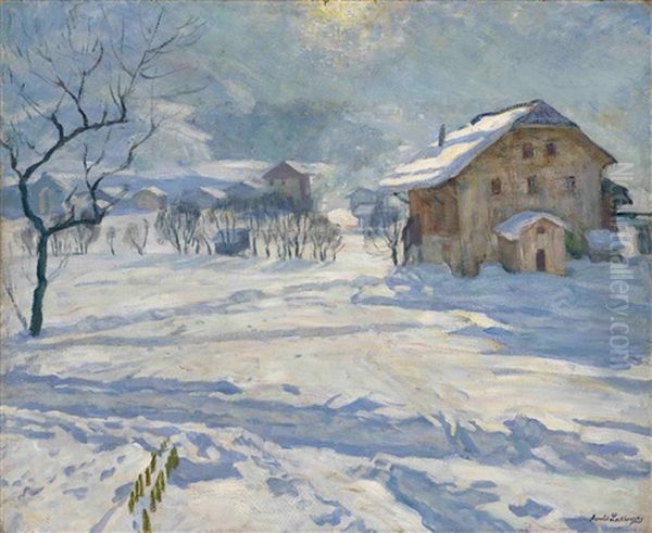 Megeve by Arnold Borisovich Lakhovsky