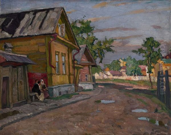 After The Rain, Pskov by Arnold Borisovich Lakhovsky