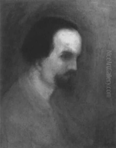 Self-portrait Oil Painting by Alfred Laliberte