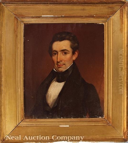 Portrait Of An Alabama Gentleman Oil Painting by James Reid Lambdin