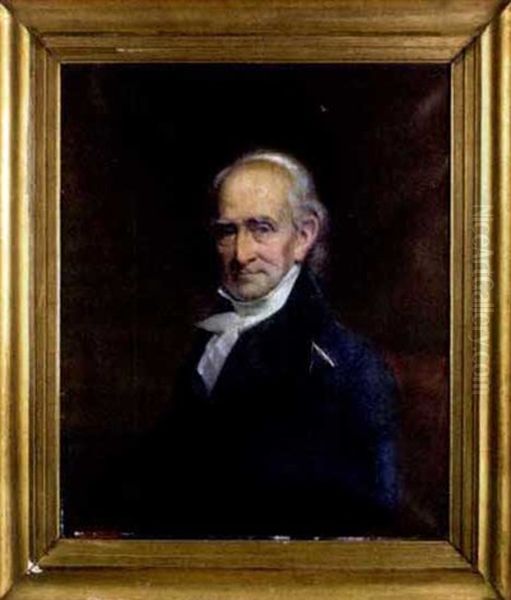 Portrait Of John Vaughan Oil Painting by James Reid Lambdin